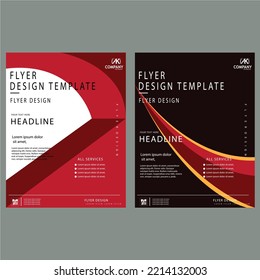 Creative New Concept in Flyer design Vector  template art