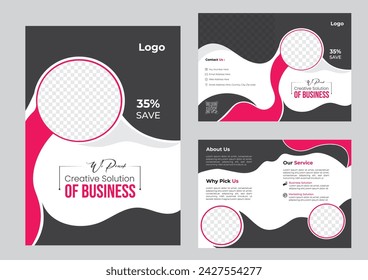 Creative new corporate business brochure design 