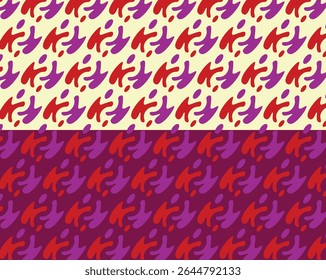 CREATIVE NEW DESIGN COLORFUL CURVED SHAPE ENDLESS PATTERN COVER, WRAPPING PAPER, CARPET, CLOTHS, BACKGROUND VECTOR