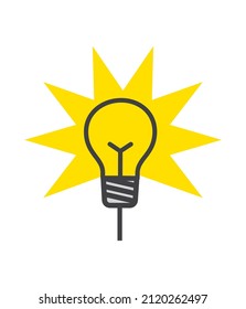 creative new idea concept. background, banner, graphic, vector design.

