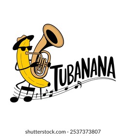 Nuevo diseño creativo de la camiseta de la tipografía - Tubanana