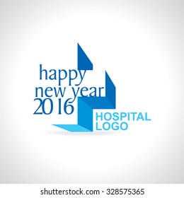 creative new year concept with plus symbol