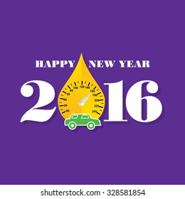 creative new year concept vector 