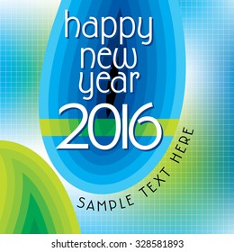 creative new year concept vector 
