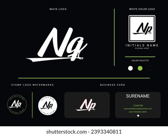Creative NG Logo Icon, Modern Ng gn Luxury Letter Logo Template For Business or Finance 