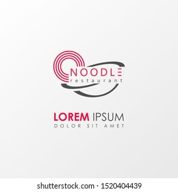 Creative noodle restaurant and food icon logo template design. suitable for any business related to ramen, noodles, fast food restaurants, Korean, Japanese, chinese restaurants.