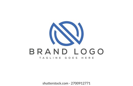 Logotipo creativo de NS para Branding y Startups.