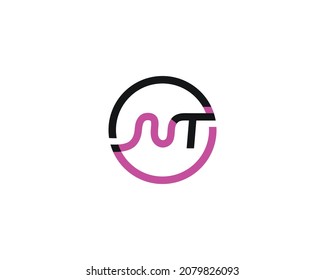 Diseño de vectores de plantillas de logotipos de letras de Creative NT