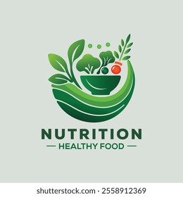 Creative Nutrition Logo Designs for Healthy Food Branding