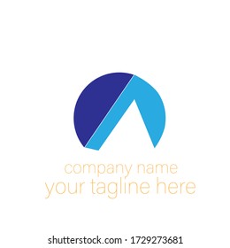 Design-Vektor-Vorlage für kreative O-Buchstaben-Symbole in abstrakter Form eines Logos.Geschäftsangebot,Partnerschaftssymbol.Symbol für Firmenkunden und Industrielogistik.Vector-Illustration