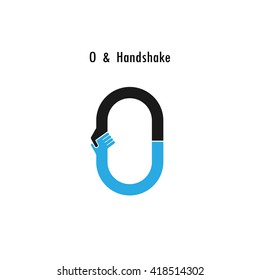 Creative O- letter icon abstract logo design vector template.Business offer,partnership icon.Corporate business and industrial logotype symbol.Vector illustration