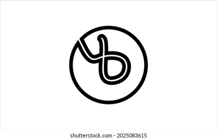Kreatives Ob, Ob Gemeinsames Logo Design.