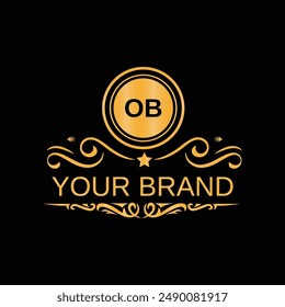 Creative OB letter logo design for your business brands