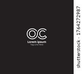 Creative OC letter logo design.