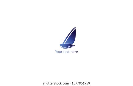 creative ocean cruise linear ship silhouette sailing boat vector illustration design, Minimalist Yachts vector illustration design. icon, logo inspiration
