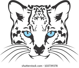 Creative Ocelot Cat Illustration