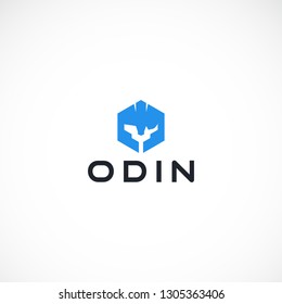 Creative Odin Helm Logo Design