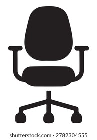 Creative office chair icons designed for workspace furniture corporate interiors and ergonomic seating related applications