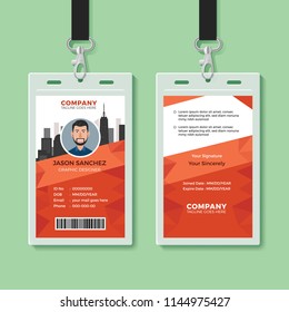 Creative Office Identity Card Template