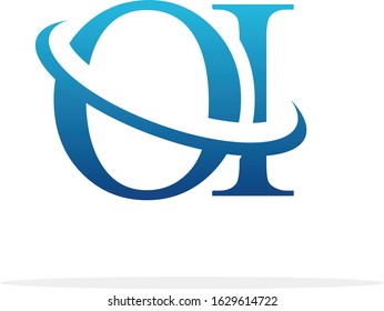 Creative OI logo icon design