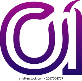 Creative OI logo icon design