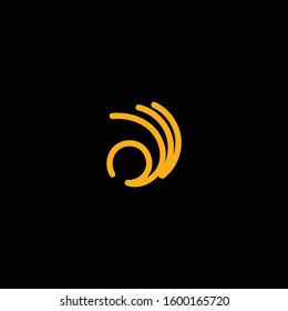 Creative Ok Fingers Design Logo Template. Line Hand Gesture Design Template