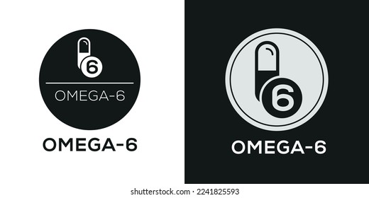 Creative (Omega-6) Icon, Vector sign.