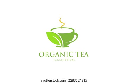 Creative Organic Green Tea Logo Design