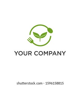 Creative organic logo design template