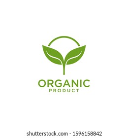Creative organic logo design template