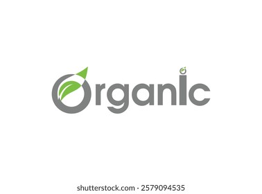 Creative Organic Text design, Vector design Concept