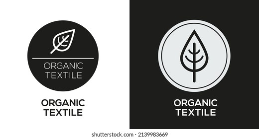 Creative (Organic textile) Icon ,Vector sign.