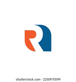 Creative and original letter R logo. Vector
