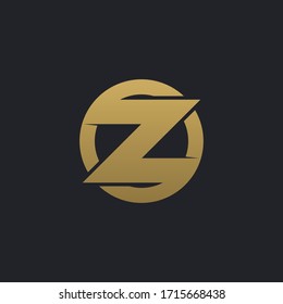 Creative and original Z letter logo design, vector