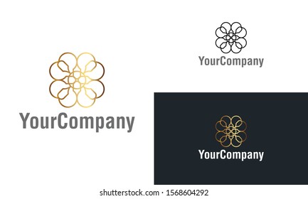 Creative ornament logo design template. Universal ornament vector logo. Creative vector emblem, for icon or design concept.