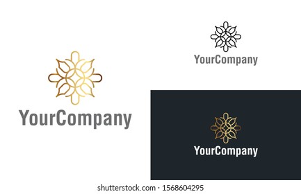 Creative ornament logo design template. Universal ornament vector logo. Creative vector emblem, for icon or design concept.