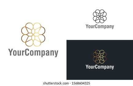 Creative ornament logo design template. Universal ornament vector logo. Creative vector emblem, for icon or design concept.