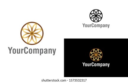 Creative ornament logo design template. Universal ornament vector logo. Creative vector emblem, for icon or design concept.