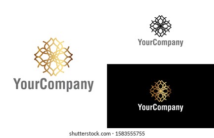 Creative ornament logo design template. Universal ornament vector logo. Creative vector emblem, for icon or design concept.
