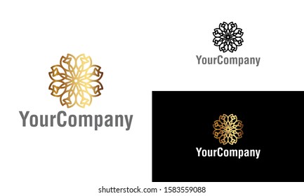 Creative ornament logo design template. Universal ornament vector logo. Creative vector emblem, for icon or design concept.