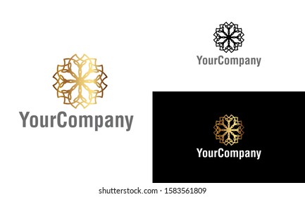 Creative ornament logo design template. Universal ornament vector logo. Creative vector emblem, for icon or design concept.