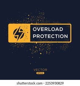 Creative (Overload Protection) Icon, Vector sign.