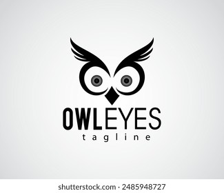 diseño creativo de gafas en forma de ojo de búho
