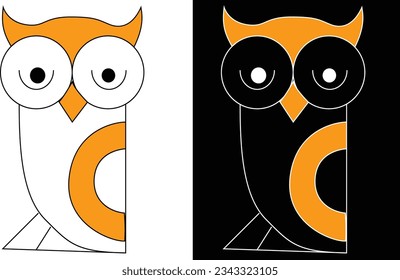 Creative Owl Graphics Design Illustration