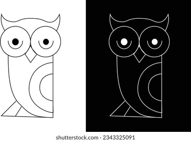 Creative Owl Graphics Design Illustration