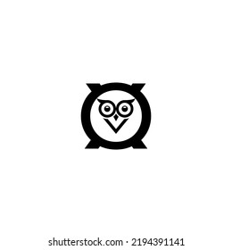 creative Owl logo design template