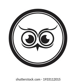 creative Owl logo vector illustration design template 