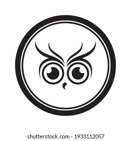 creative Owl logo vector illustration design template 