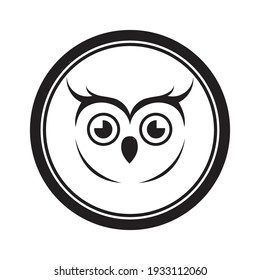 creative Owl logo vector illustration design template 