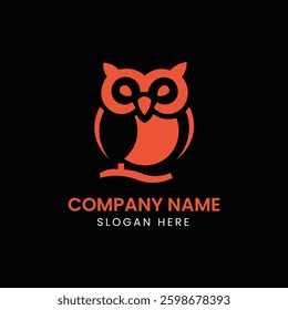 Creative Owl Logos illustrations Vector